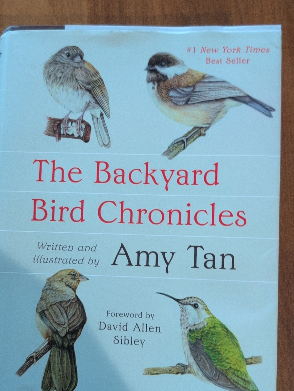 The Backyard Bird Chronicles - Light Tan Cover